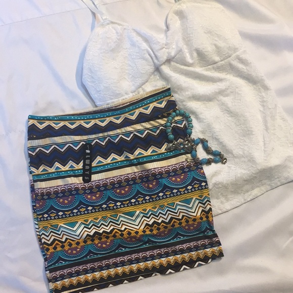 Always Dresses & Skirts - Spandex Bohemian Skirt